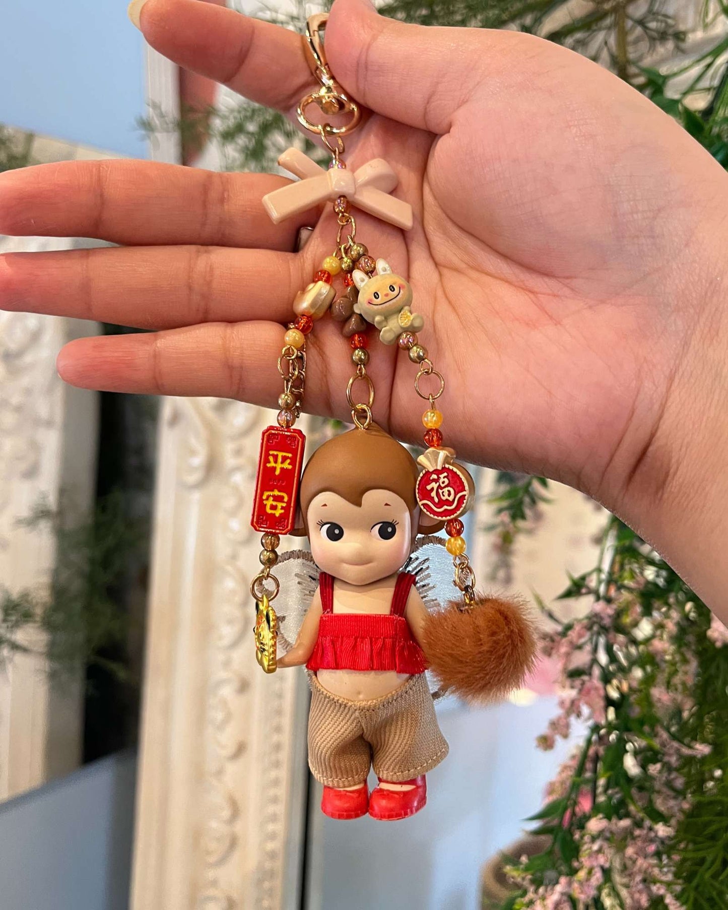 Sonny Angel Mini Figurine Custom Charm Keychain - CNY Edition