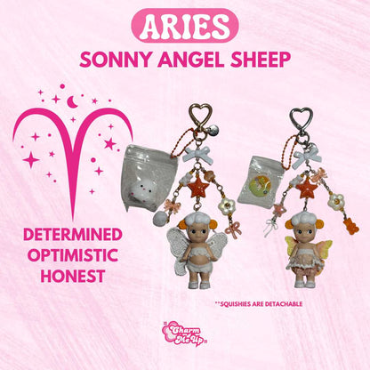 Sonny Angel Mini Figurine Custom Charm Keychain - Horoscope Edition