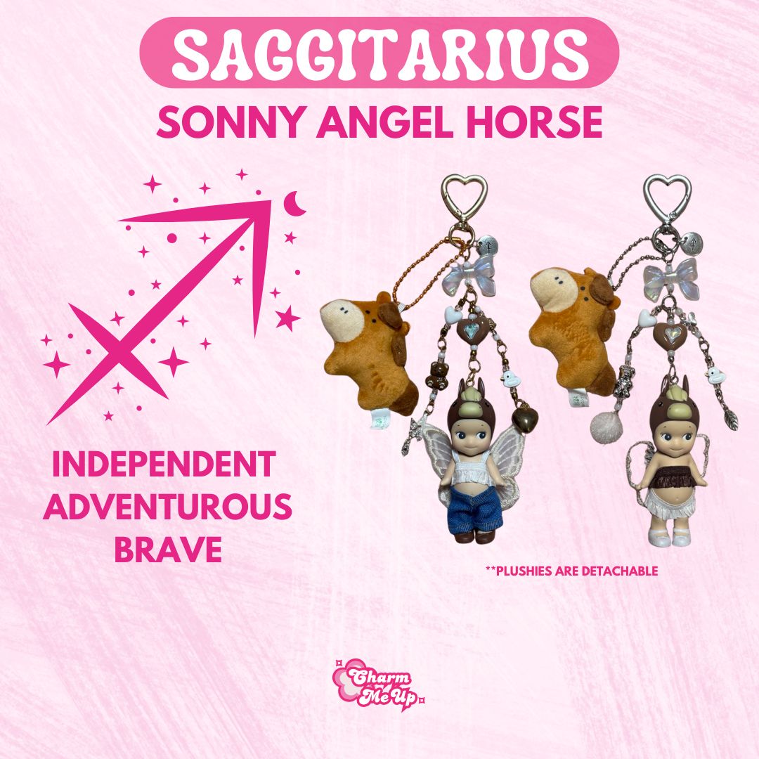 Sonny Angel Mini Figurine Custom Charm Keychain - Horoscope Edition