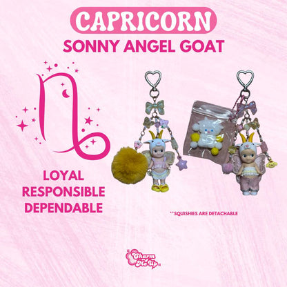 Sonny Angel Mini Figurine Custom Charm Keychain - Horoscope Edition