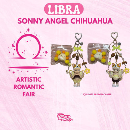 Sonny Angel Mini Figurine Custom Charm Keychain - Horoscope Edition