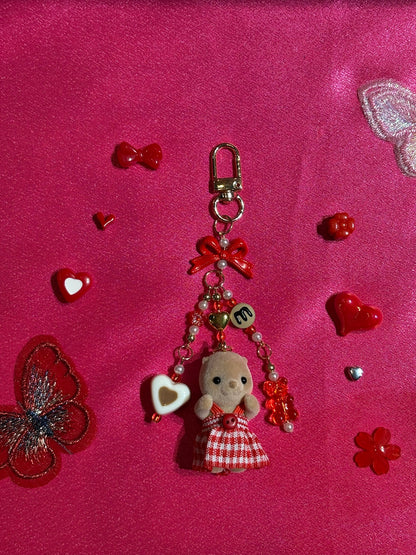 Slyvanian Mini Figurine Charm Keychain - Valentine's Day Collection