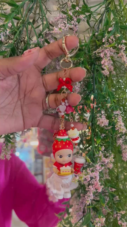 Sonny Angel Mini Figurine Charm Keychain - Valentine's Day Collection (Part 2)